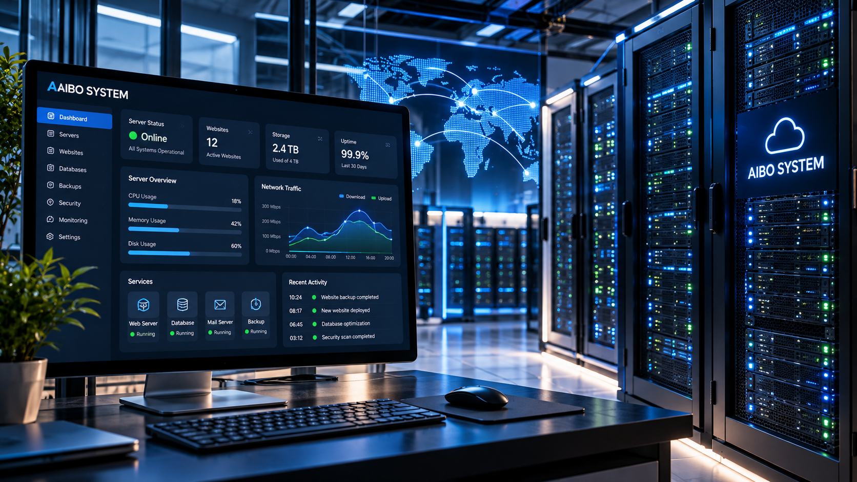 Hosting and Infrastructure – AIBO SYSTEM