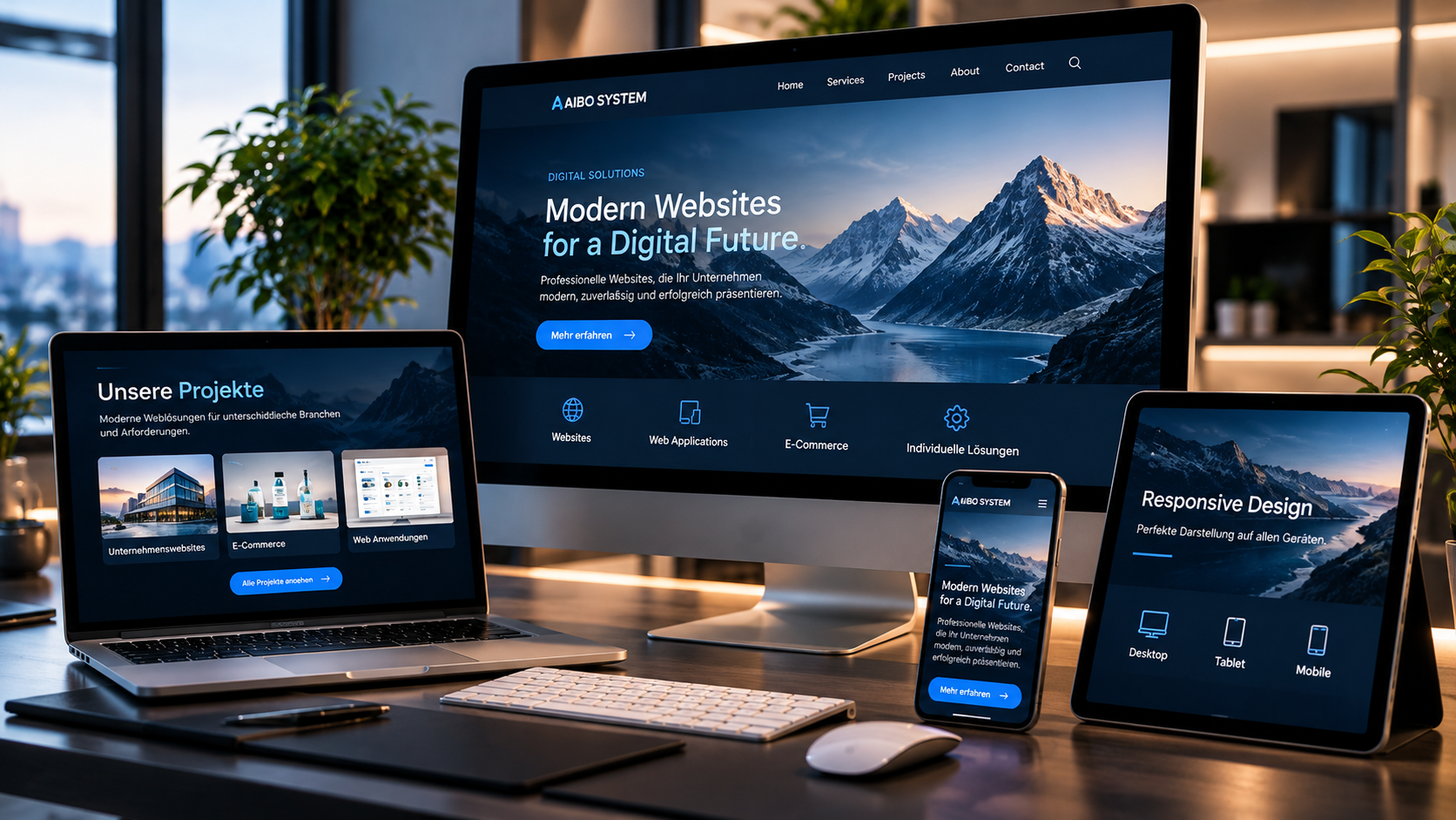 Website Development – AIBO SYSTEM